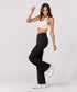 Ponte Flared Black Pant